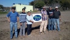 Plantio dos pomares do Projeto Quintais Orgânicos de Frutas