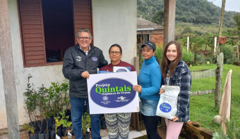 Projeto Quintais esteve nas Regiões da Fronteira Oeste e Central do Rio Grande do Sul