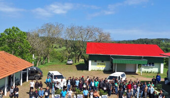 Projeto Quintais participou da 14ª entrega de Quintais Orgânicos de Frutas para estudantes da Escola Família Agrícola de Santa Cruz (EFASC)