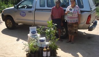 Projeto Quintais presta assistência a assentamentos no município de Arambaré-RS