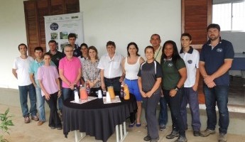 Visita da coordenadora de responsabilidade social da Eletrobras CGTEE Stefánie Galante e ex-coordenadores