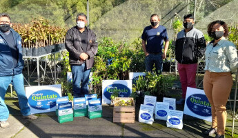 Projeto Quintais entrega 5 Quintais para Aldeia Indígena de Rio das Cobras 