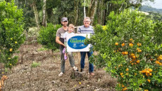 Os agrônomos Fernando e Giovana realizam assistência técnica no estado do Paraná nos municípios de Paulo Frontin, Rio Azul, São Mateus do Sul, São João do Triunfo, Quitandinha, Piên, Fernandes Pinheiro, Lapa e Palmeira 