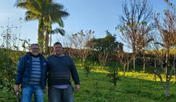 Os agrônomos Fernando e Giovana realizaram uma série de visitas técnicas nos municípios de Rio do Oeste, Taió, Vitor Meireles, Monte Castelo, Bela Vista do Toldo, Major Vieira, Canoinhas, Irineópolis e Itaiópolis, em Santa Catarina.
