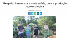 Projeto Quintais é destaque em matéria da Folha do Mate sobre agroecologia