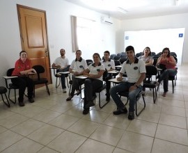 Apresentação do Projeto Quintais - Prêmio FINEP na Estação Experimental Cascata. 