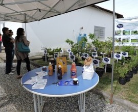 Apresentação do Projeto Quintais - Prêmio FINEP na Estação Experimental Cascata. 