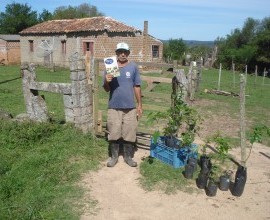 Quintal Orgânico do agricultor João Carlos Marimon da Silva.