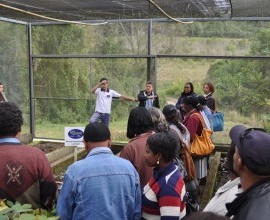 Visita da Associação Quilombolas Rincão da Faxina - Piratini-RS