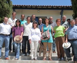 Visita a EEC e ao Projeto Quintais de pesquisadores dos Estados Unidos, México e Espanha