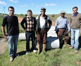 Vistoria no Quintal Orgânico do seu Eduíno em Santana do Livramento - RS