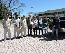Entrega de 2 Quintais Orgânicos em Dom Pedrito - RS